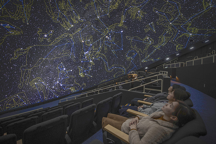 倉敷科学センターのプラネタリウム